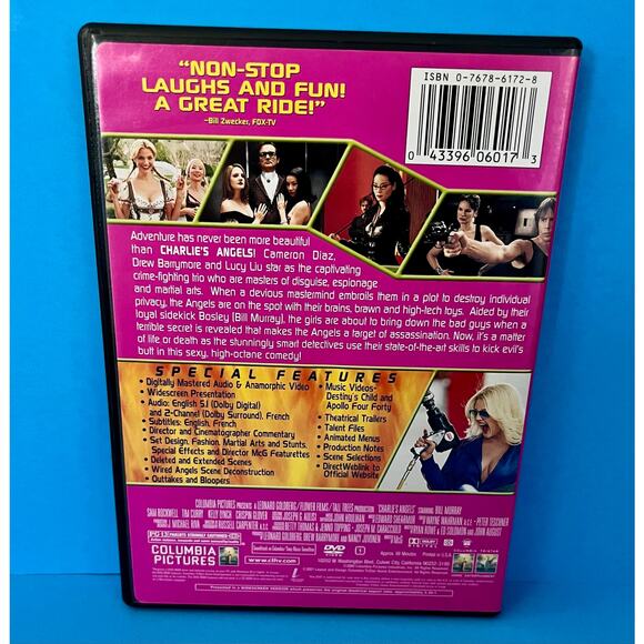 Charlie’s Angels DVD (2000) Special Edition | Drew Barrymore - Action Comedy - Picture 2 of 6